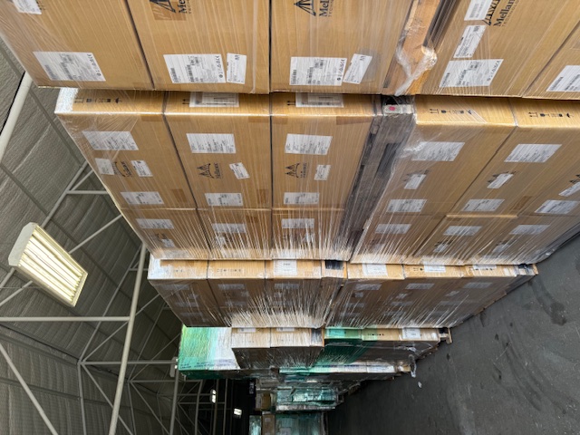 Pallets of sealed Mellanox MFS1S00-H090V inventory ready to ship